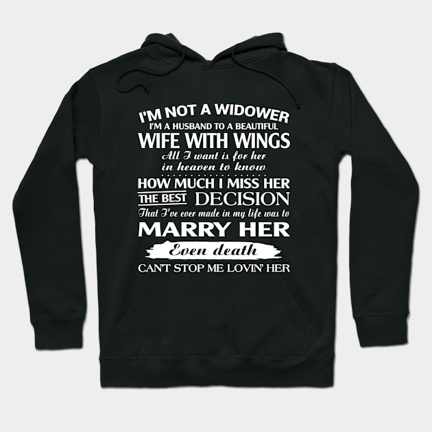 I Am Not A Widower Hoodie by DMMGear